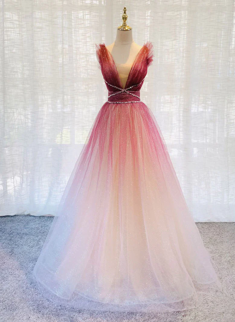 Gradient Prom Dress  BeautyDressy