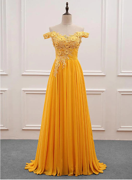Yellow Prom Dresses