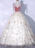 Lovely Ivory Tulle Ball Gown Straps Party Dress, Ivory Sweet 16 Dress Formal Dress