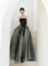 A-line Sweetheart Long Party Dress Tulle Party Dress, A-line Evening Dress