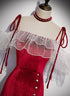 Beautiful Wine Red Velvet Mermaid Long Party Dress, Wine Red Prom Dress