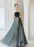 A-line Sweetheart Long Party Dress Tulle Party Dress, A-line Evening Dress