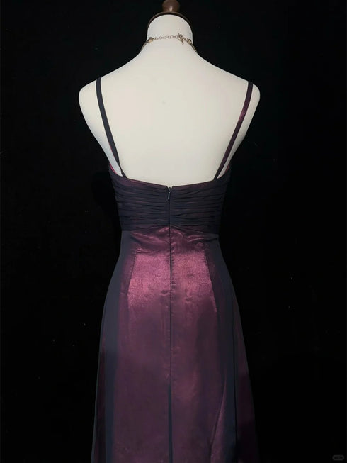 A-line Black and Red Sweetheart Floor Length Prom Dress, Black and Red Party Dress