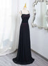 Charming Spandex Wine Red and Black Straps Party Dress, Simple Prom Dress Evening Dress