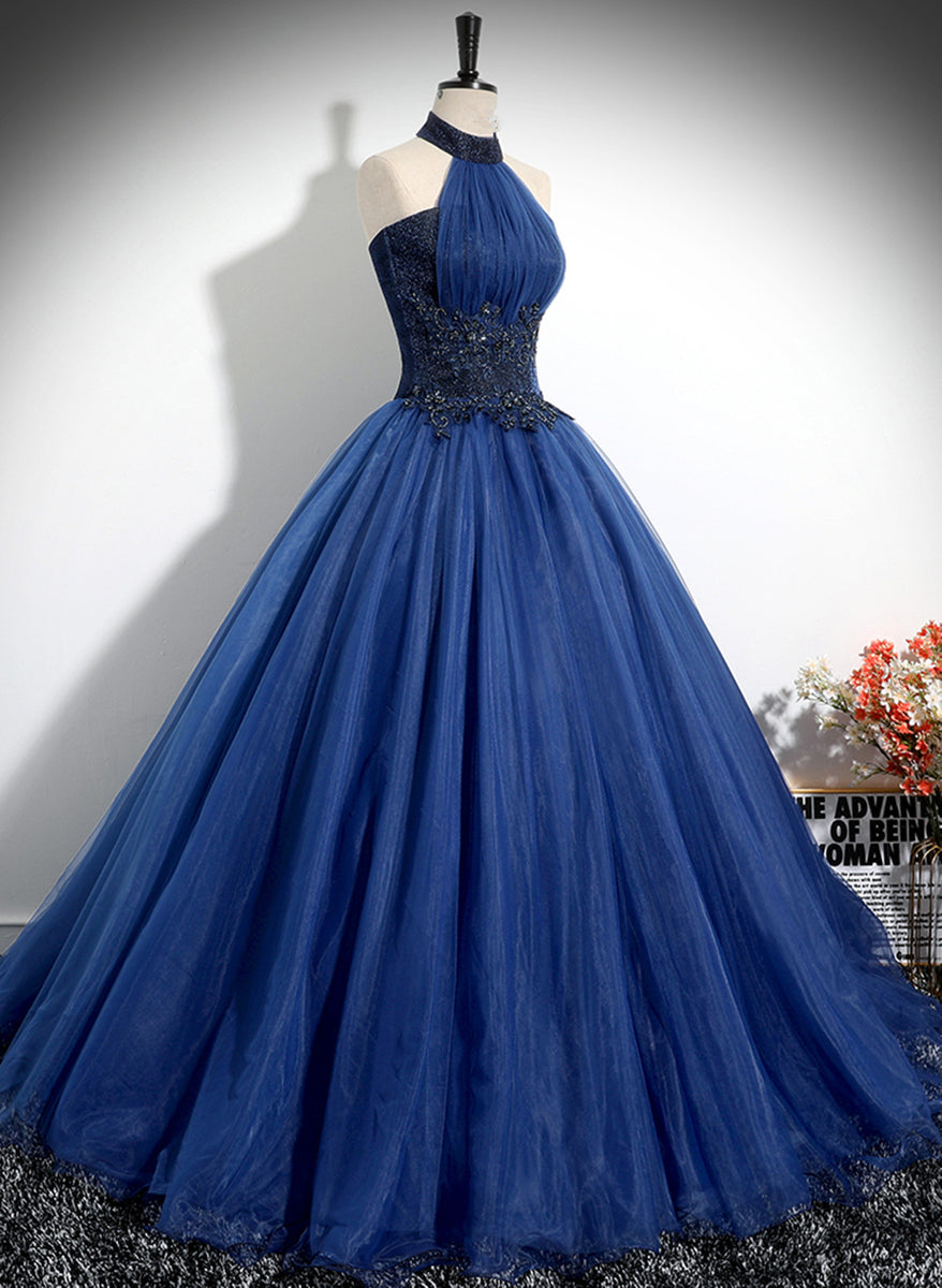 Burgundy Sweetheart Ball Gown Flowers Tulle Sweet 16 Dress, Burgundy Prom Dress main image 1