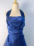 Blue Short Halter Homecoming Dress Party Dress, Blue Short Formal Dress