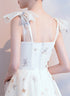 Lovely Ivory Short Party Dress Homecoming Dress, Ivory Simple Short Prom Dress