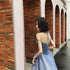 Glam Light Purple Tulle Beaded Sweetheart Long Party Dress, A-line Tulle Formal Dresses