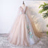 Gorgeous Ball Gown Tulle V-neckline Long Party Gown, New Prom Dress