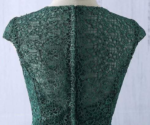 Lace and Tulle Beautiful Bridesmaid Dress, Elegant Formal Dress