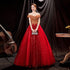 Red Sweetheart Shiny Tulle Off Shoulder Short Homecoming Dress, Red Party Dresses