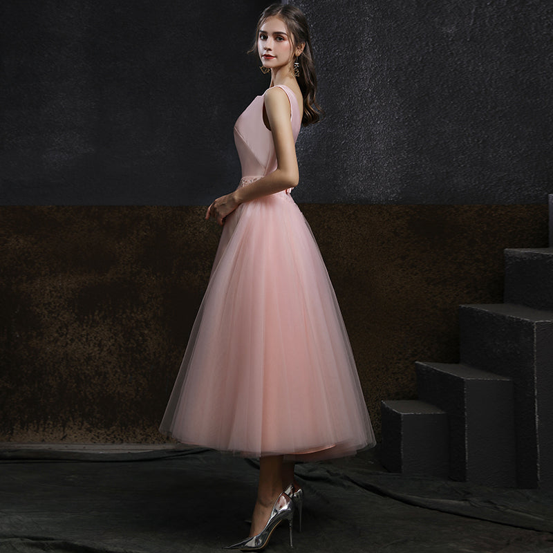 Elegant Pink Wedding Party Dresses for a Romantic Look