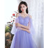 Purple Tulle Short Off Shoulder Homecoming Dress, Purple Prom Party Dresses