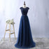 Lace and Tulle Beautiful Bridesmaid Dress, Elegant Formal Dress