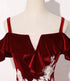 Pink Tulle with Velvet Top Long Party Dress Prom Dres, Ball Gown Sweet 16 Dresses
