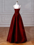 Womens Hosiery A-Line Nightdress - Wine