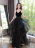 Twist Straps V Neckline Tulle Maxi Dress Red