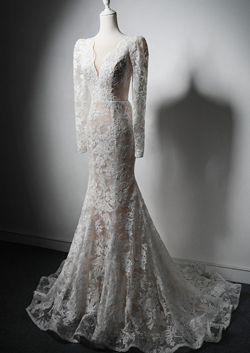Luciana Formal Stylish Lace Mermaid Dress