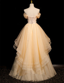 Light Champagne Bodycon Dress Birthday Party Dress Sexy cc430 main image 1